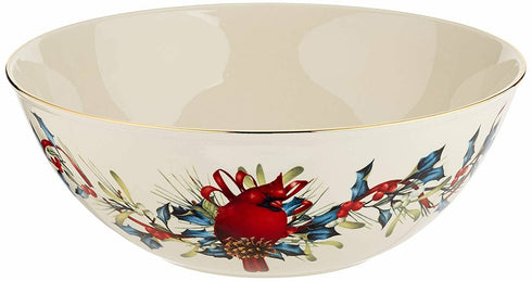 Lenox Winter Greetings Large Bowl 10.75 Inches NEW IN BOX